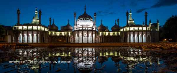 Colourful Royal Pavilion in Brighton